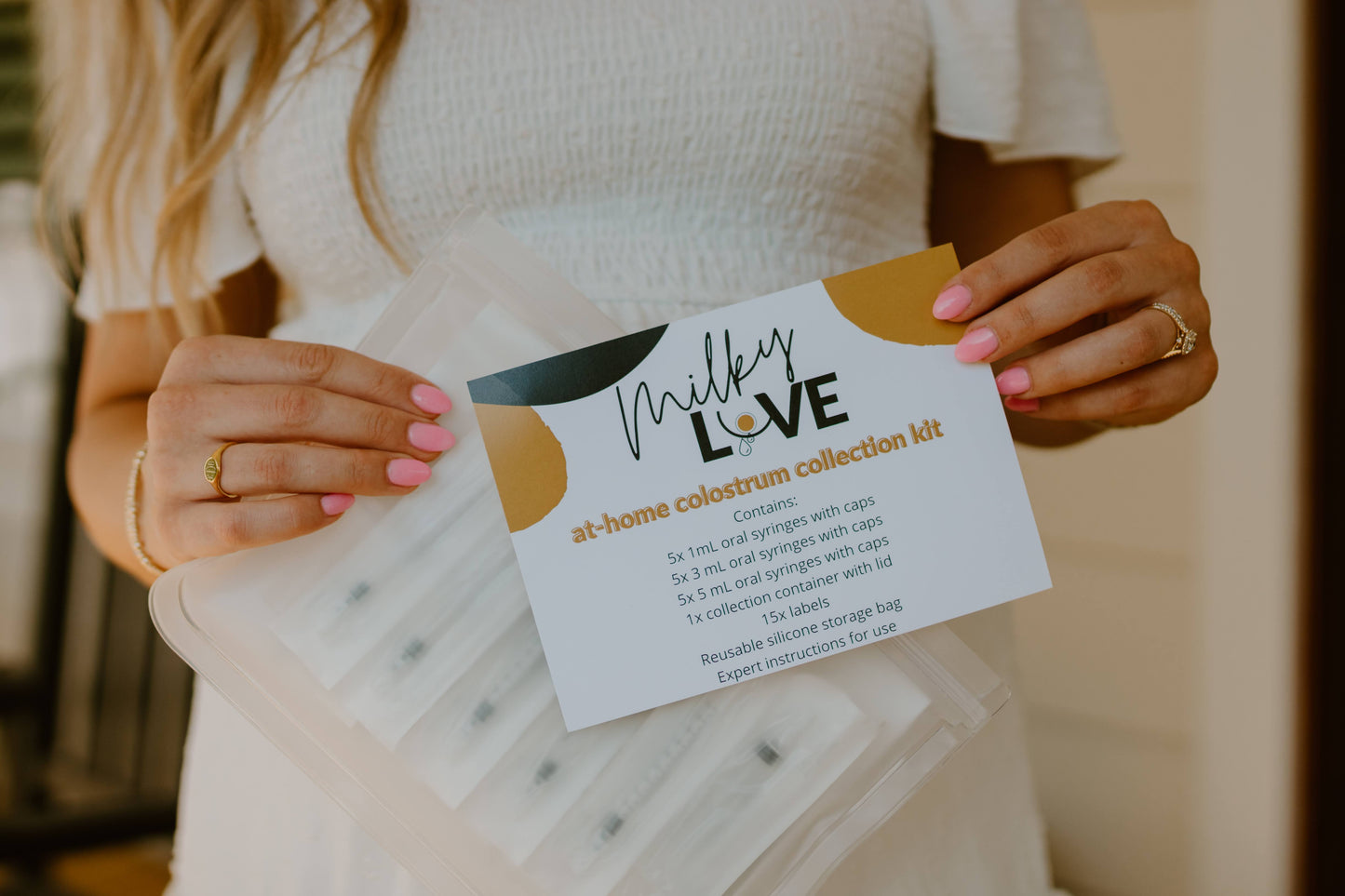 The MilkyLove Colostrum Collection Kit